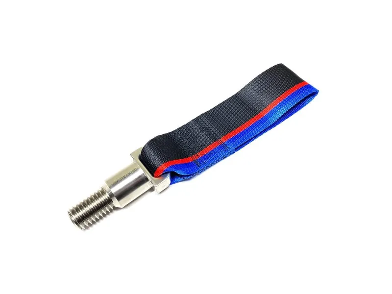 AutoTecknic Tow Strap  F87 M2 Black with Tri-Color