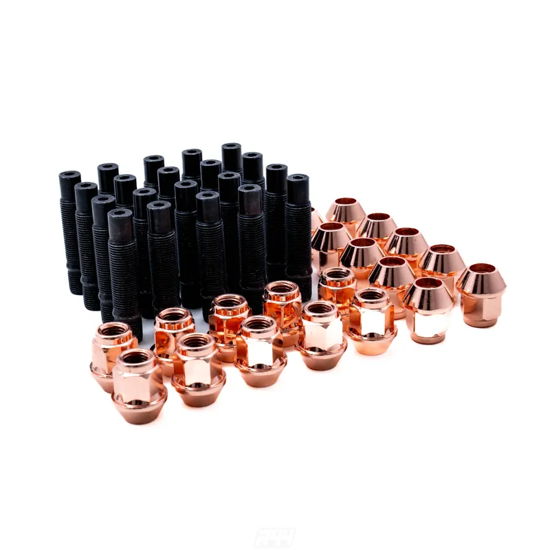 Bimecc Wheel Stud & Nut Conversion Kit 75mm/Steel Nuts