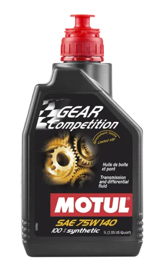 Motul Gear Competition Gearbox & LSD Oil 75W-140 100% Synthetic