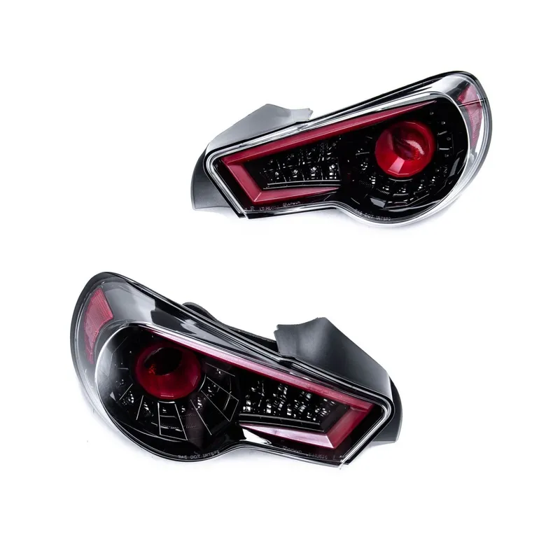 Spec-D Tail Lights Sequential Pearl Black Scion FRS/Subaru BRZ 2012-2016