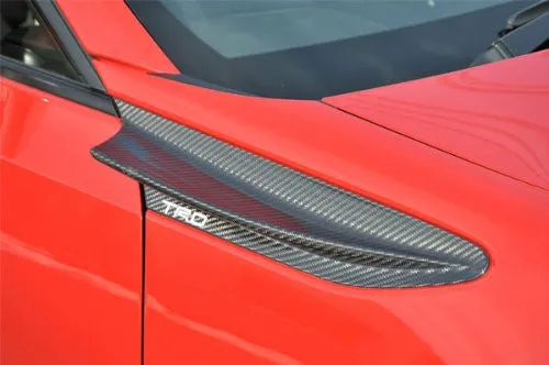 TRD Front Fender Aero Fin CFRP 2012.4-2016.6 Toyota 86 (ZN6)/2016.7+ Toyota 86 (ZN6)